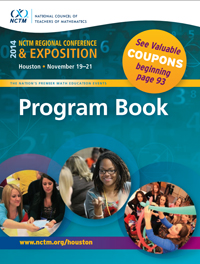icon of program book, Houston Conference 2014