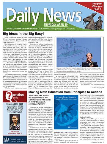 2014 Daily News - Thursday