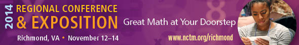 2014 NCTM Regional Conference & Exposition in Richmond, November 12-14