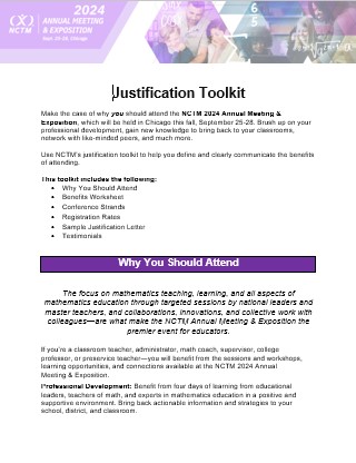Justification Toolkit Cover