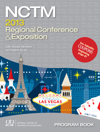 icon of program book, Las Vegas Conference 2013