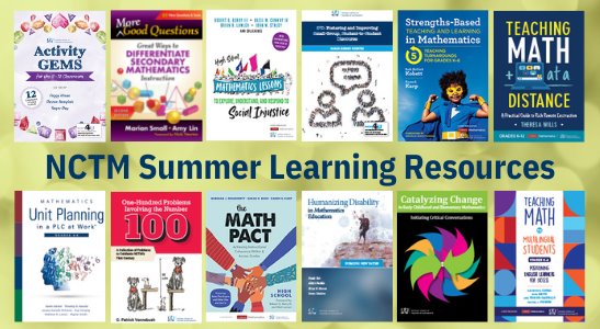NCTM Summer Learning Resources